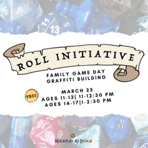 March 23 Family Game Day