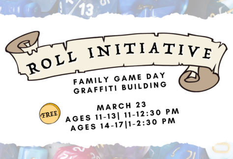 March 23 Family Game Day